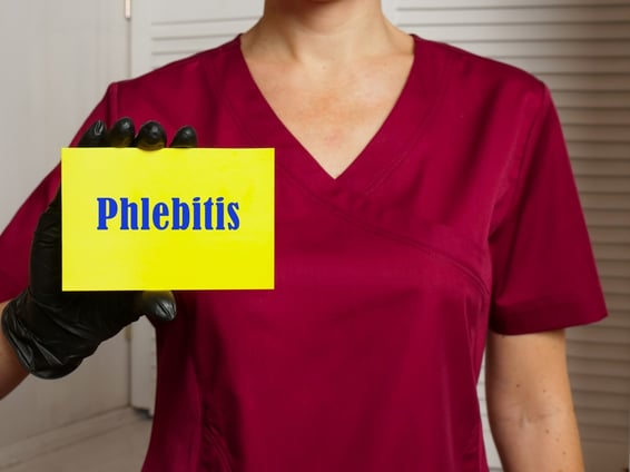 phlebitis and the link to an infection